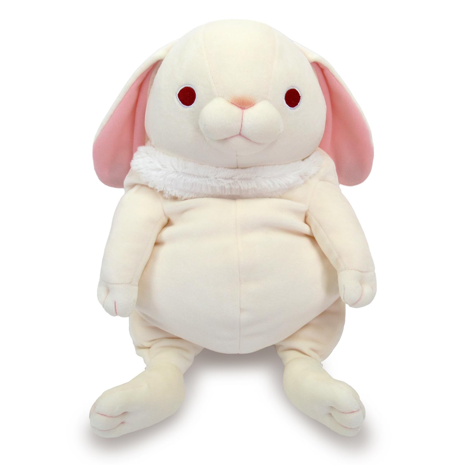 Shinada Global Mochi Rabbit Lop Ears White (L) 22x22x30cm- Japan Figure Store - #1 Bring To You The Best Japanese Goods