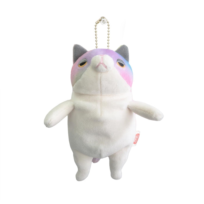 Shinada Global Mochineko Rainbow Mini 7x5x14Cm Stuffed Cat Mone-0088R- Japan Figure Store - #1 Bring To You The Best Japanese Goods