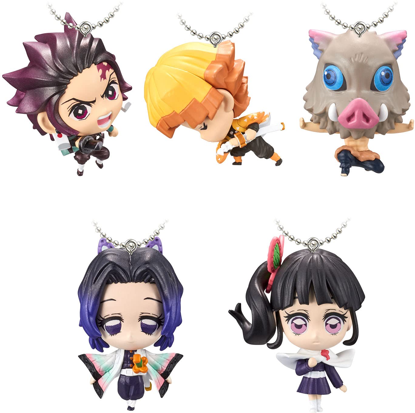 BANDAI CANDY Demon Slayer: Kimetsu No Yaiba Deformed Mascot 2 12Pack Box- Japan Figure Store - #1 Bring To You The Best Japanese Goods