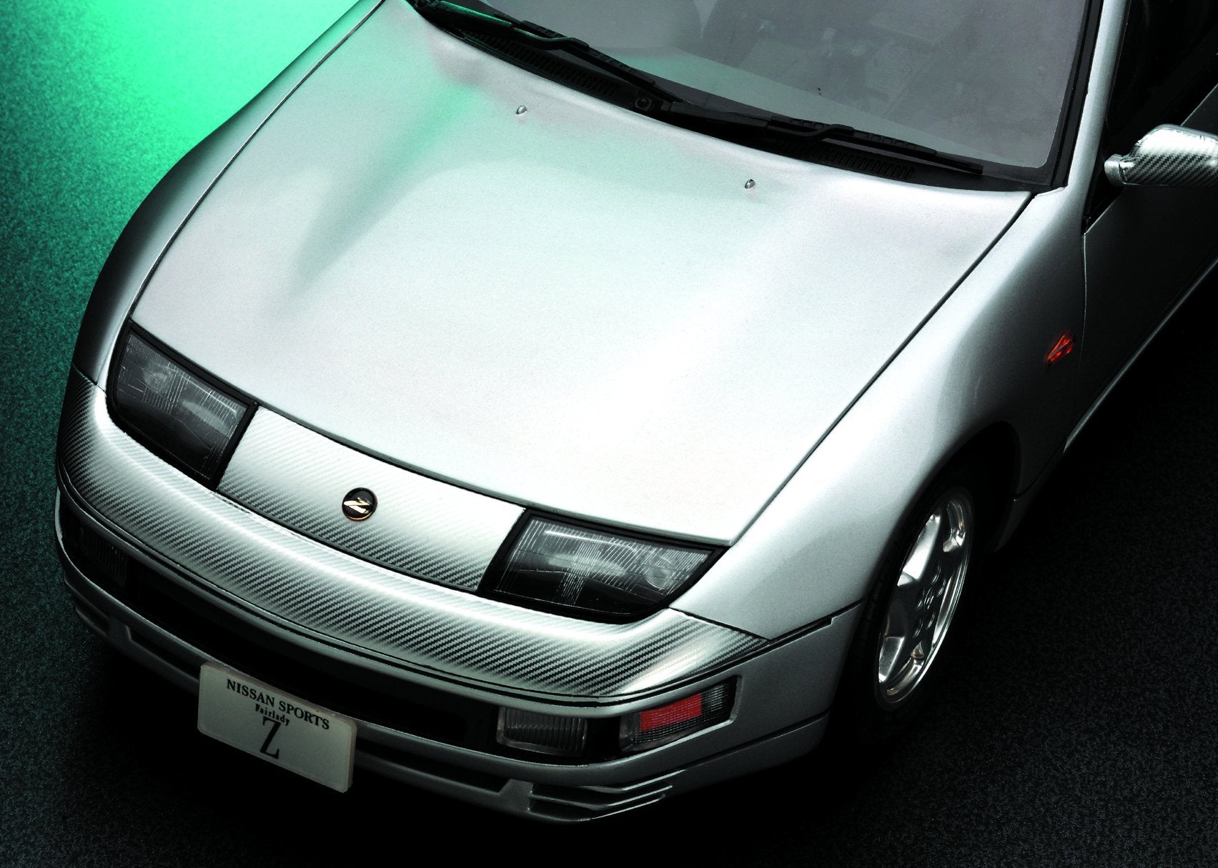 HASEGAWA Tf-19 Silver Carbon Finish 12 1 Sheet 90 X 200Mm- Japan Figure Store - #1 Bring To You The Best Japanese Goods