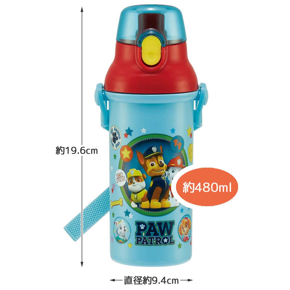 SKATER Paw Patrol Direct Drinking Plastic Bottle- Japan Figure Store - #1 Bring To You The Best Japanese Goods