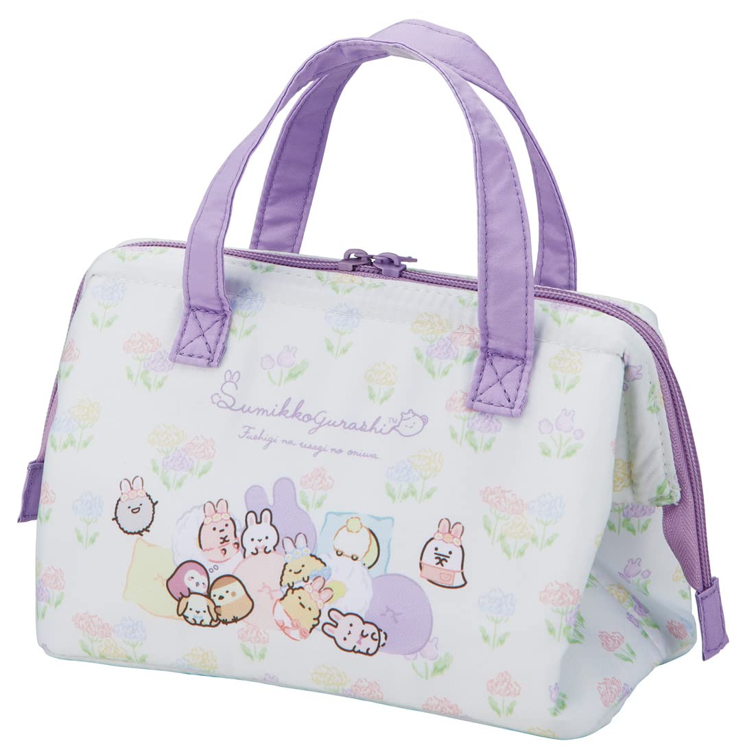 SKATER Insulated Lunch Bag Sumikko Gurashi Rabbit Garden- Japan Figure Store - #1 Bring To You The Best Japanese Goods