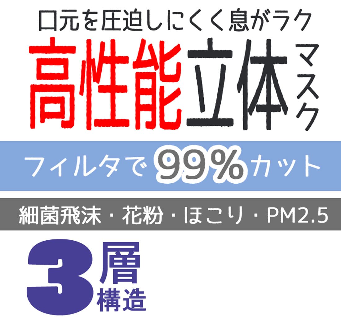 SKATER Kuromi Mask 5 Pcs- Japan Figure Store - #1 Bring To You The Best Japanese Goods