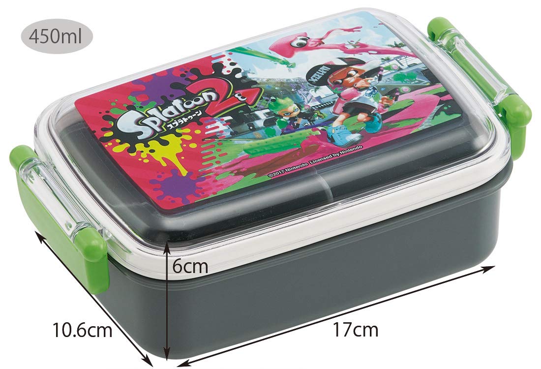 SKATER Splatoon 2 Tight Lunch Box- Japan Figure Store - #1 Bring To You The Best Japanese Goods
