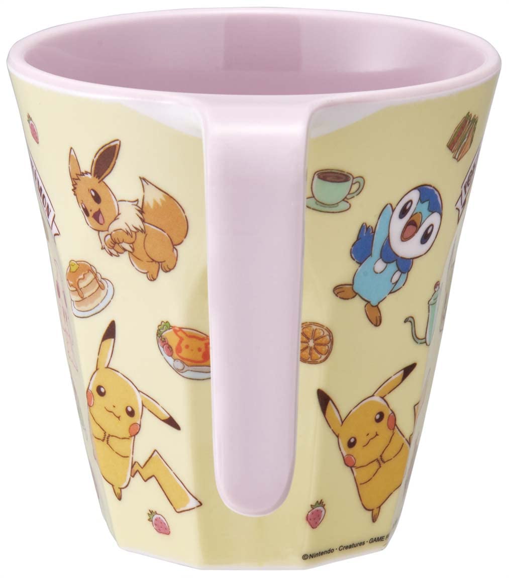 Skater 300Ml Pokemon Cafe Art Melamine Tumbler Cup W/ Handle - Japan Mth3-A- Japan Figure Store - #1 Bring To You The Best Japanese Goods