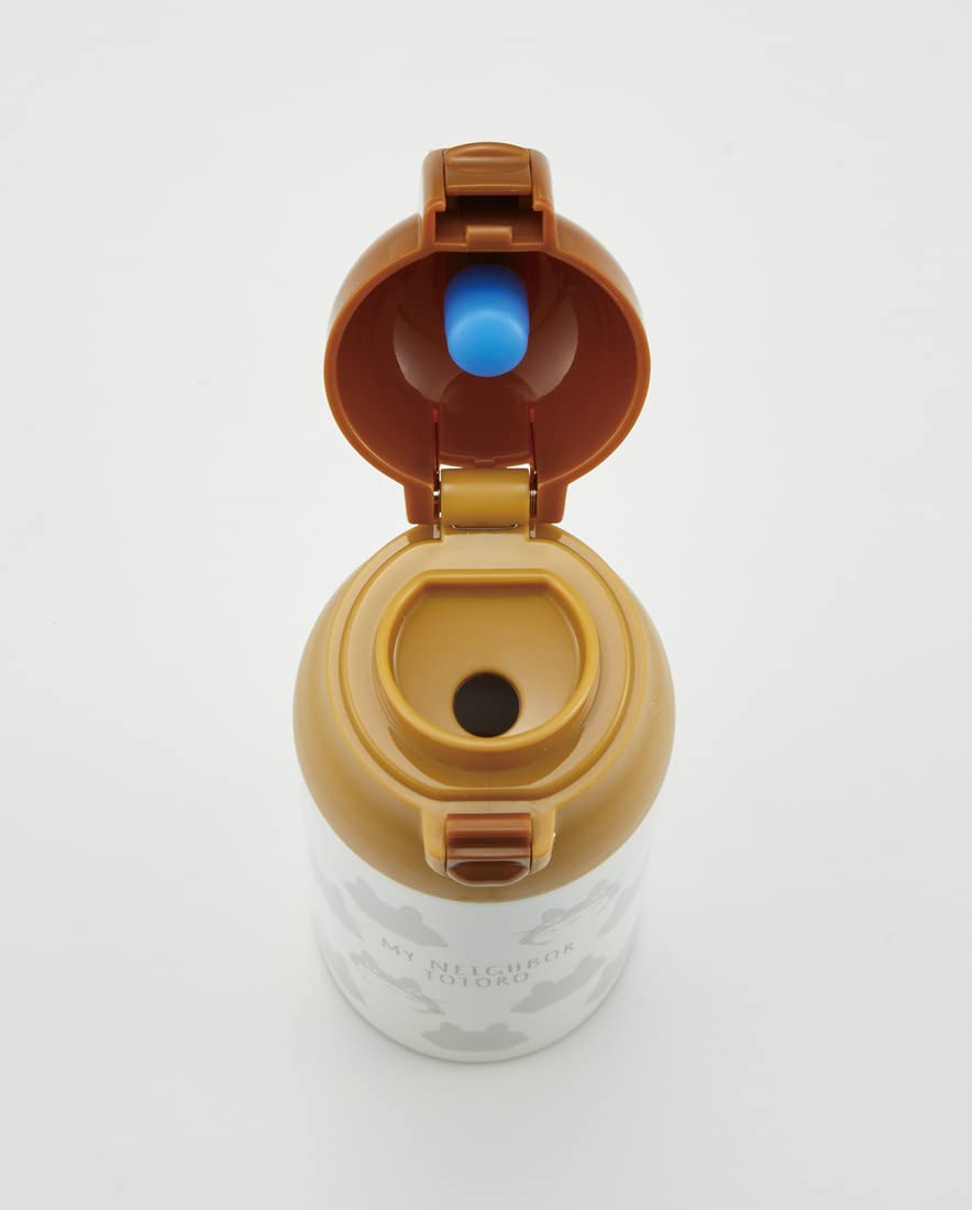 Skater Mug Bottle 490Ml Thermal Insulated Stainless Steel Water Bottle My Neighbor Totoro Silhouette Ghibli Sdpc5-A- Japan Figure Store - #1 Bring To You The Best Japanese Goods