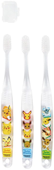 Pokemon Center Kids Tooth Brush Set Of 3 15.5 cm- Japan Figure Store - #1 Bring To You The Best Japanese Goods