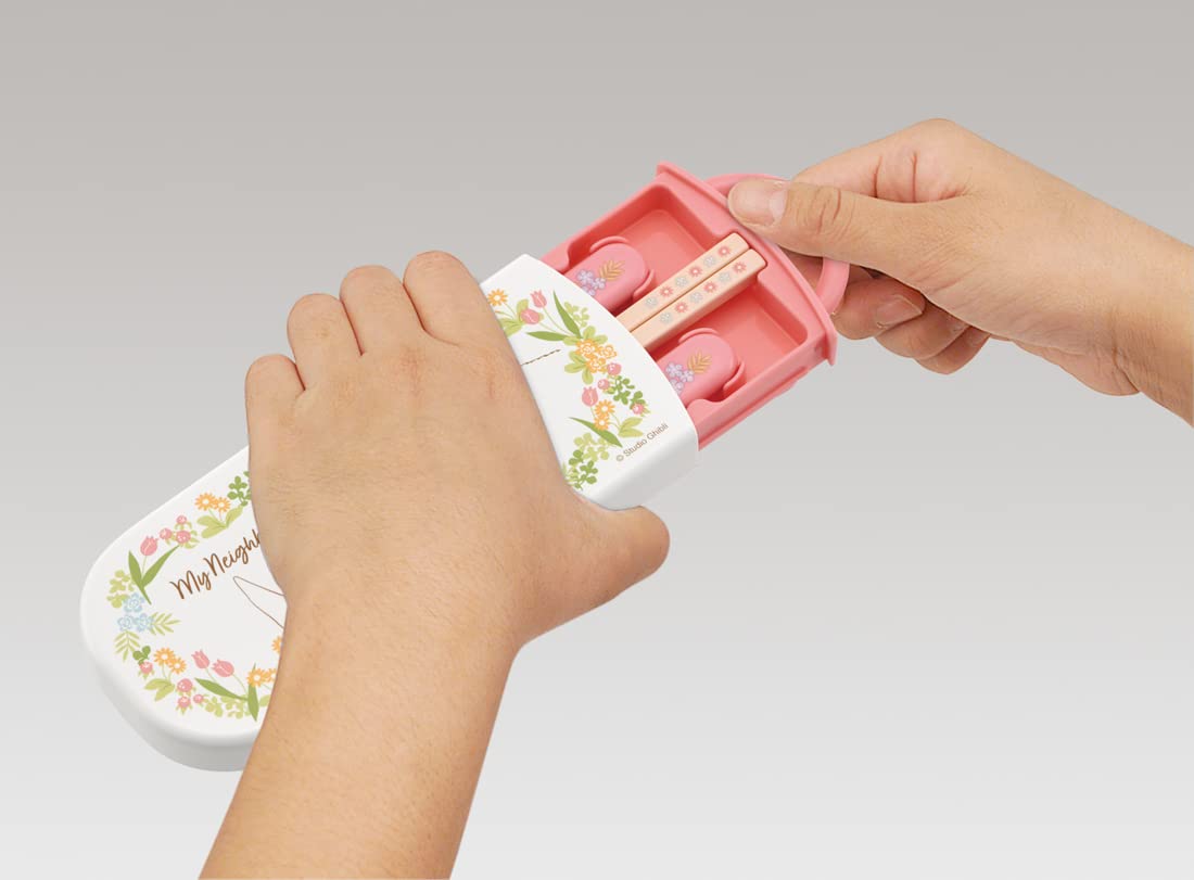 Skater Trio Set Chopsticks Spoon Fork My Neighbor Totoro May And Children Antibacterial Made In Japan Tacc2Ag-A- Japan Figure Store - #1 Bring To You The Best Japanese Goods