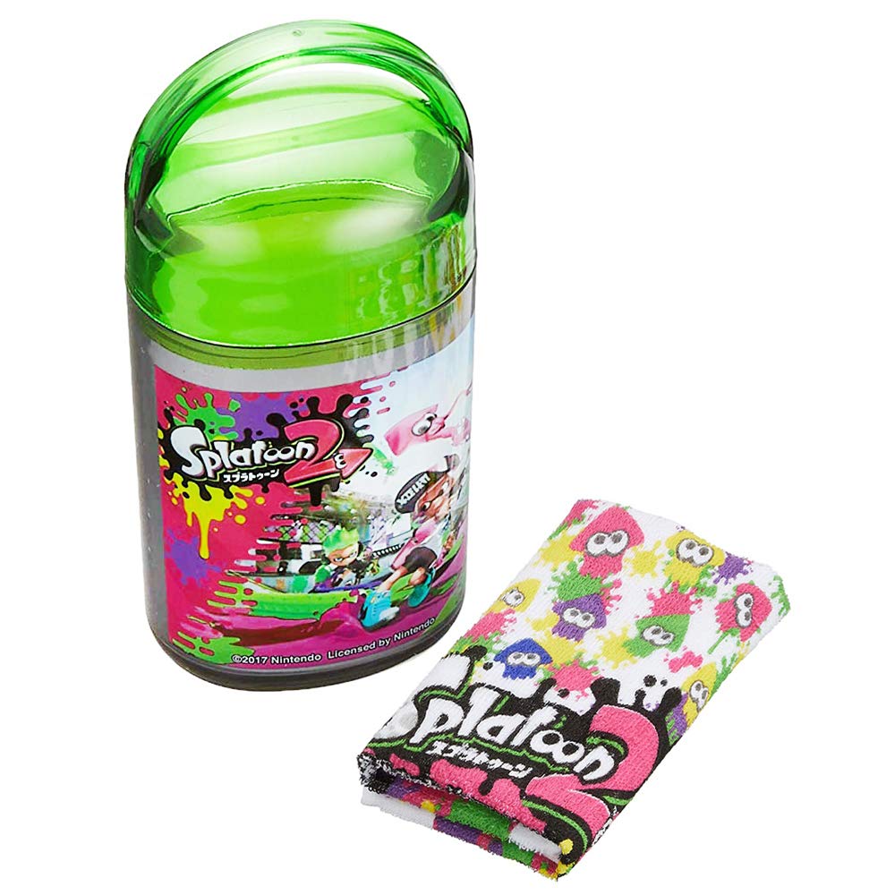 SKATER Splatoon 2 Hand Towel With Case- Japan Figure Store - #1 Bring To You The Best Japanese Goods