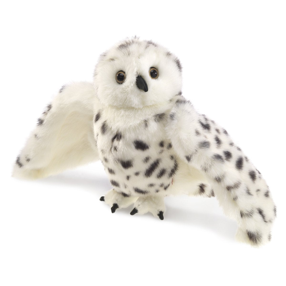 Folkmanis Snowy Owl Hand Puppet Japanese Puppet Toys Cute Hand Puppets For Kids- Japan Figure Store - #1 Bring To You The Best Japanese Goods