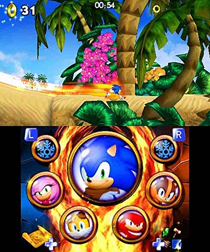 Sonic Toon Fire & Ice 3Ds - Used Japan Figure 4974365911096 4