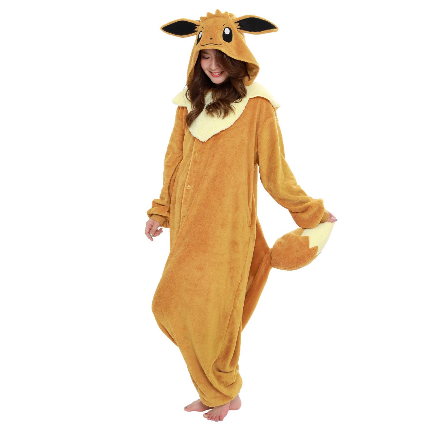 Sazac Southwark Coral Kigurumi Eevee MTMY-071- Japan Figure Store - #1 Bring To You The Best Japanese Goods