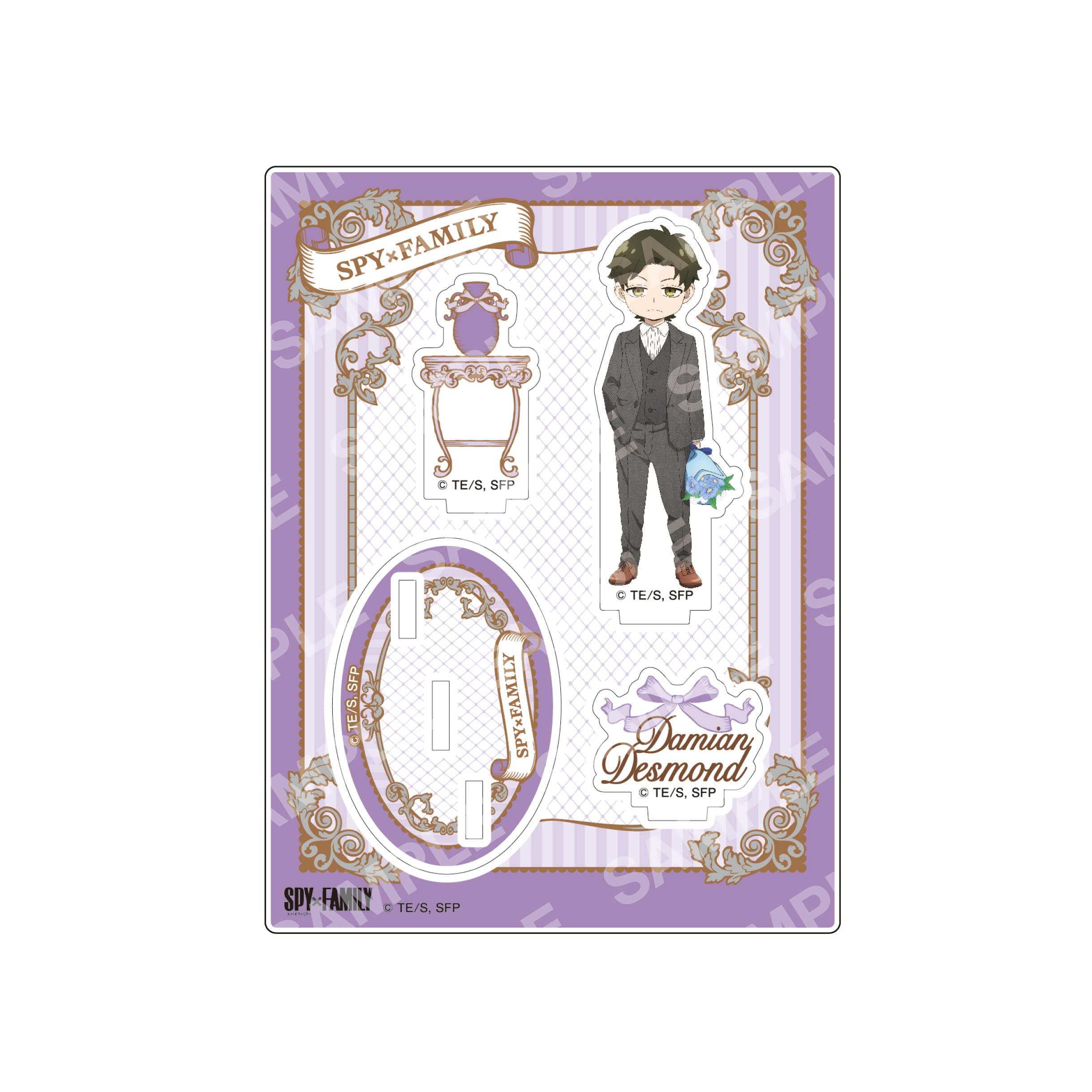 Spy X Family D Damien Bouquet Series Acrylic Stand- Japan Figure Store - #1 Bring To You The Best Japanese Goods