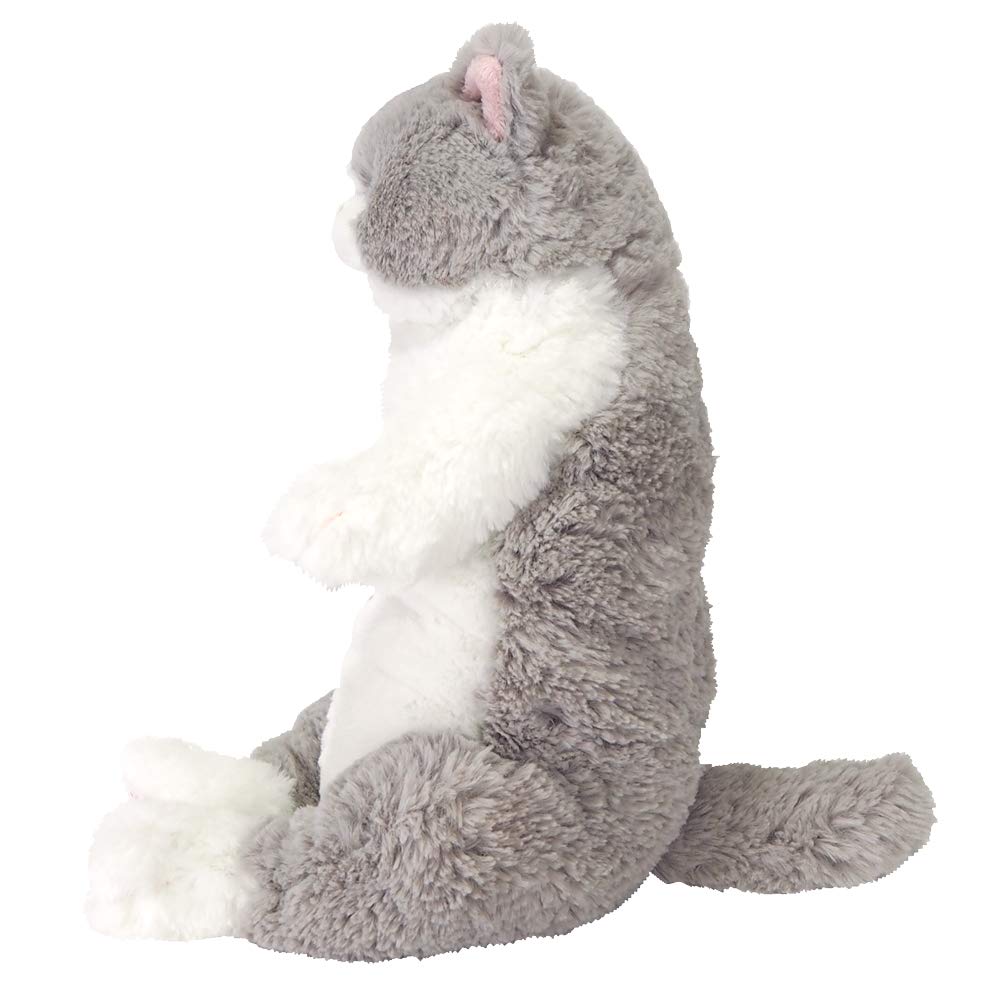 SUNLEMON Plush Doll Knee Cat Sleeping Gray- Japan Figure Store - #1 Bring To You The Best Japanese Goods