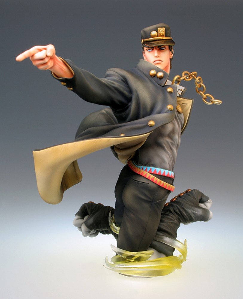 Super Figure Art Collection Jojo&S Bizarre Adventure Part 3 Jotaro Kujo Black Ver. About 140Mm Pvc Abs Painted Complete Figure- Japan Figure Store - #1 Bring To You The Best Japanese Goods