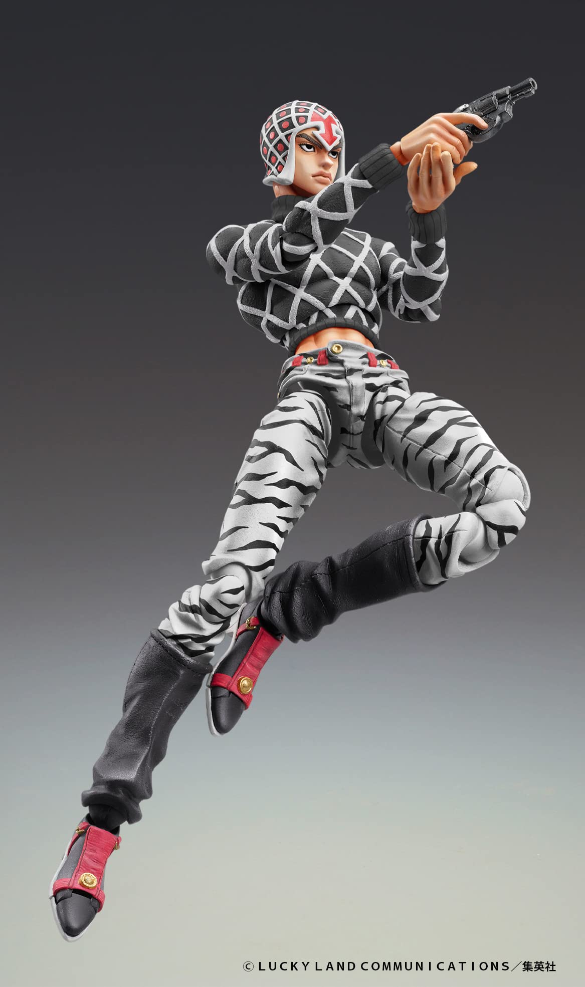 Medicos Jojo's Bizarre Adventure Part 5 Guido Mista S.P Ver.Black 150mm PVC ABS Nylon Figure- Japan Figure Store - #1 Bring To You The Best Japanese Goods