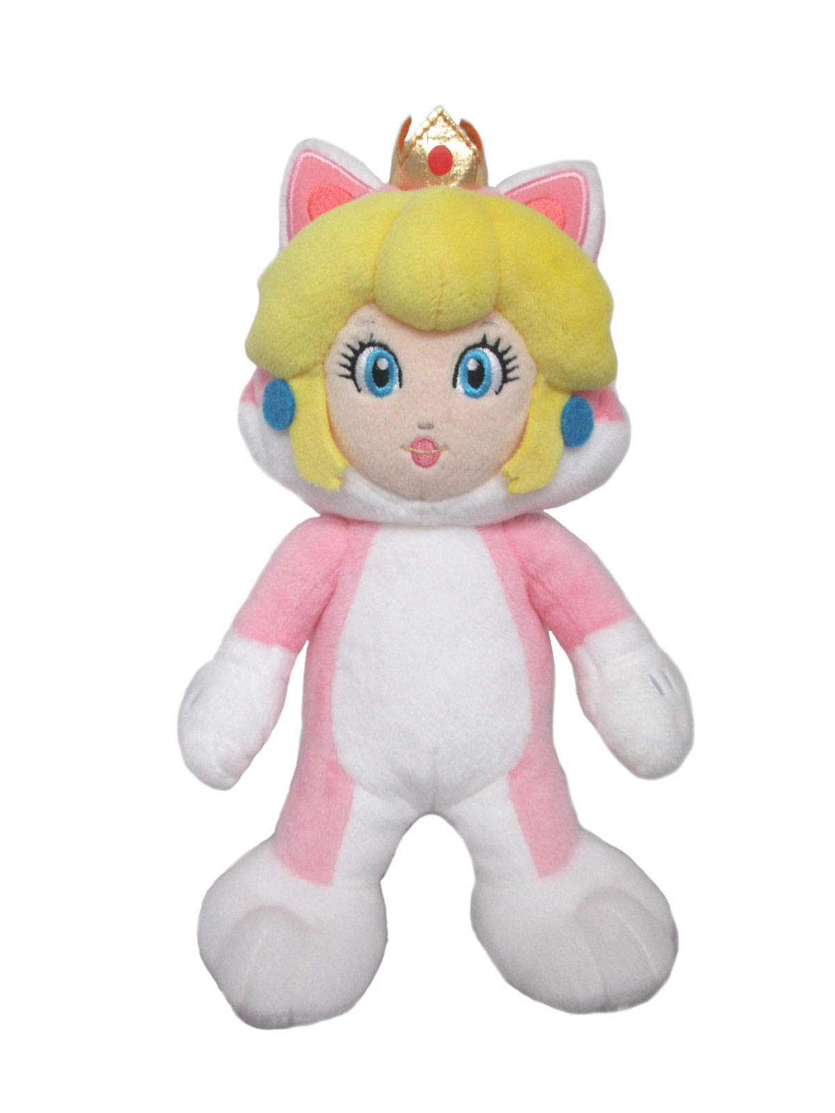 SAN-EI Super Mario 3D World Plush Doll Cat Peach S- Japan Figure Store - #1 Bring To You The Best Japanese Goods