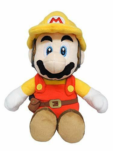 Super Mario Maker 2 Builder Mario Plush Doll Stuffed Toy Size S- Japan Figure Store - #1 Bring To You The Best Japanese Goods