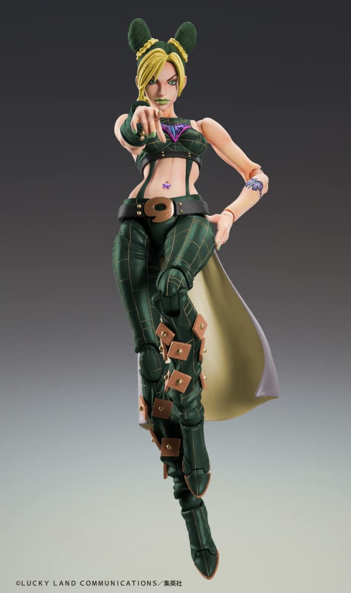 Medicos Entertainment JoJo's Bizarre Adventure Part 6 Stone Ocean Jourin Kujo Third PVC ABS Nylon Figure- Japan Figure Store - #1 Bring To You The Best Japanese Goods