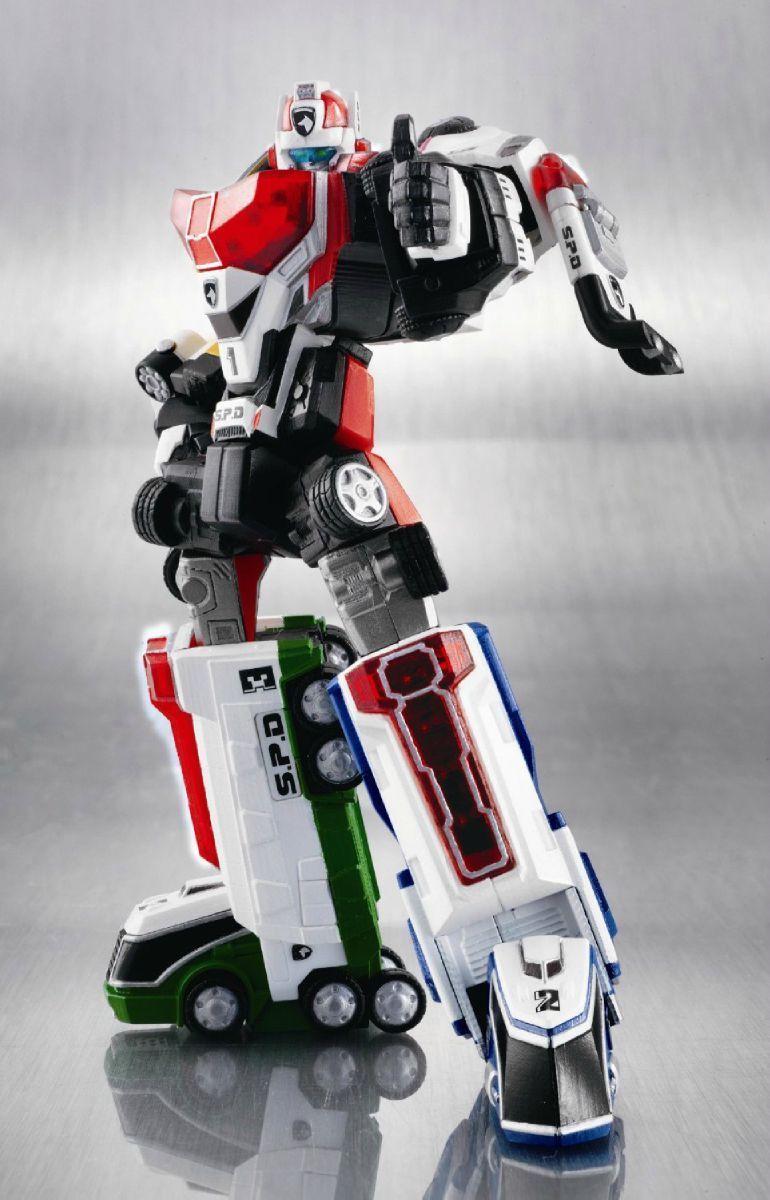 Super Robot Chogokin Tokusou Sentai Dekaranger Robo Action Figure Bandai Japan- Japan Figure Store - #1 Bring To You The Best Japanese Goods