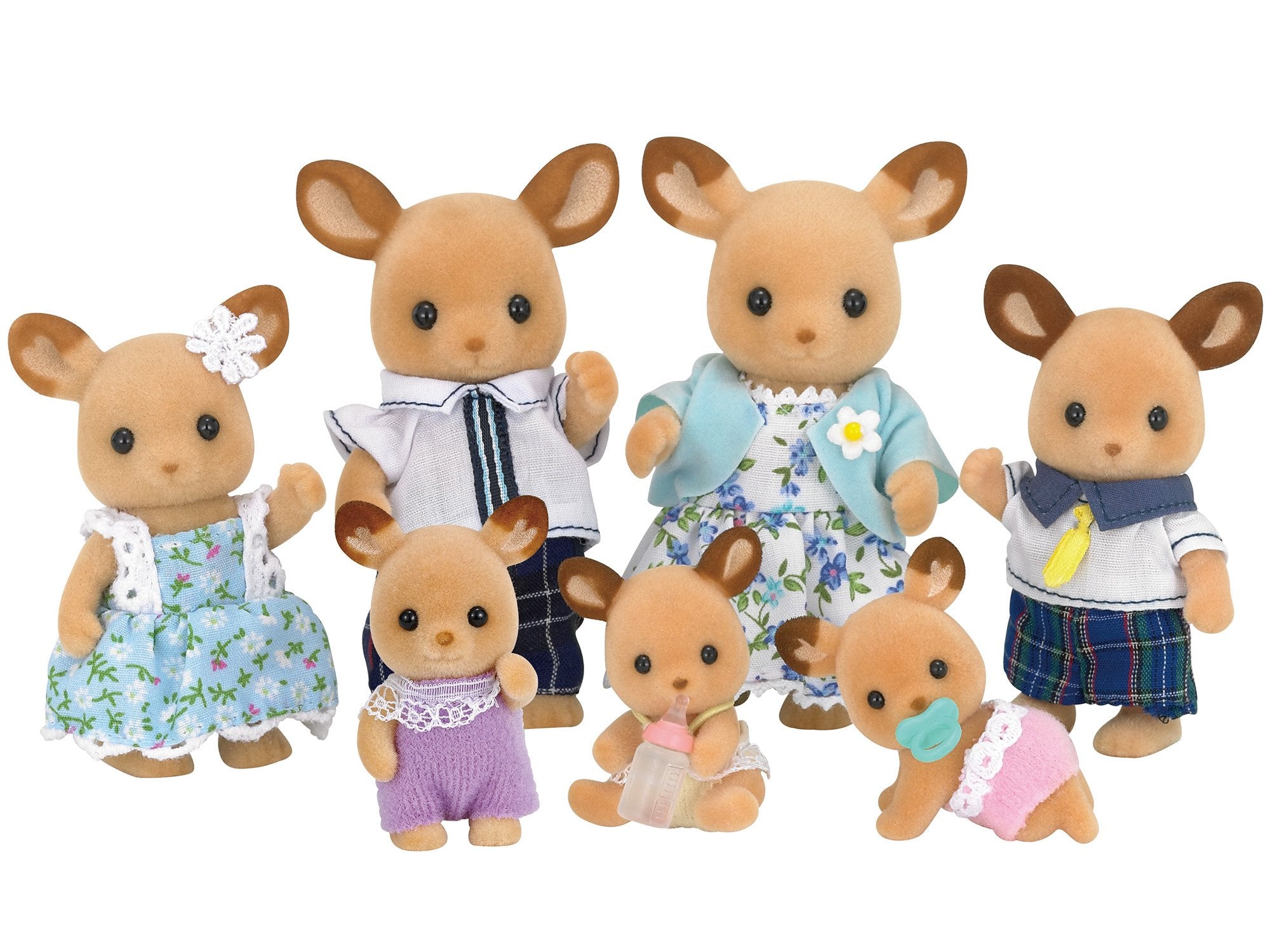 Epoch Sylvanian Families Deer Family Dollhouse Toy FS-13 St Mark Certified for 3 years and up- Japan Figure Store - #1 Bring To You The Best Japanese Goods