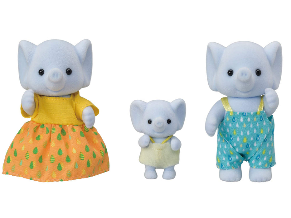 Epoch Sylvanian Families Elephant Family Toy Dollhouse FS-38 for Ages 3+- Japan Figure Store - #1 Bring To You The Best Japanese Goods