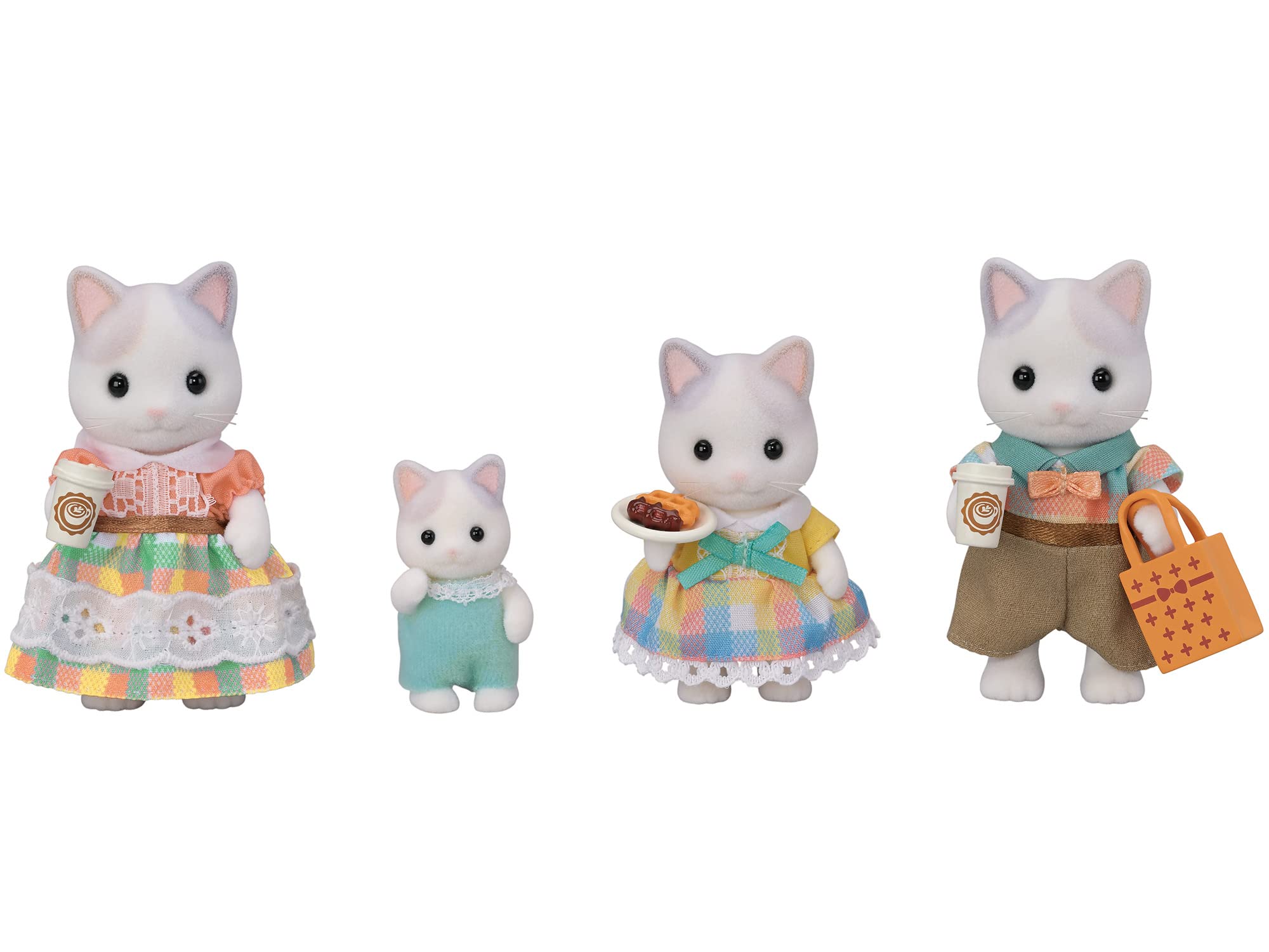 Epoch Sylvanian Families Latte Neko Dollhouse Toy Fs-52 St Mark Certified for Ages 3+- Japan Figure Store - #1 Bring To You The Best Japanese Goods