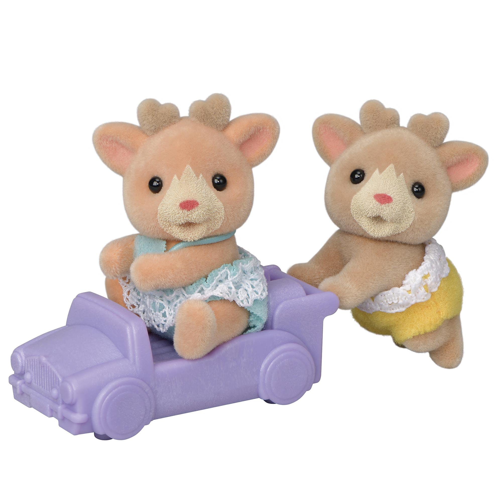 Epoch Sylvanian Families Reindeer Twins Dollhouse Toy C-70 Suitable for Ages 3+- Japan Figure Store - #1 Bring To You The Best Japanese Goods