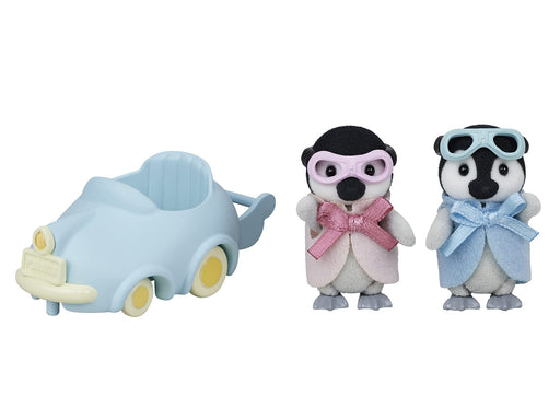 Epoch Sylvanian Families Penguin Baby Cart Doll & Furniture Set Age 3+ Toy- Japan Figure Store - #1 Bring To You The Best Japanese Goods