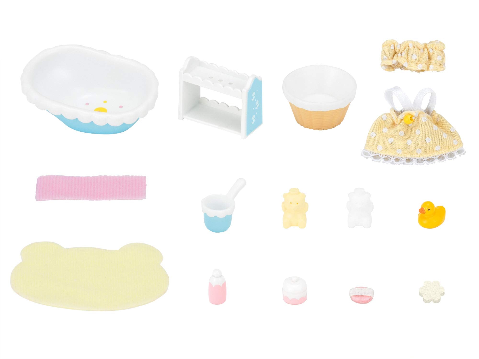 Epoch Sylvanian Families Baby Bath Furniture Set Age 3+ Toy Dollhouse- Japan Figure Store - #1 Bring To You The Best Japanese Goods