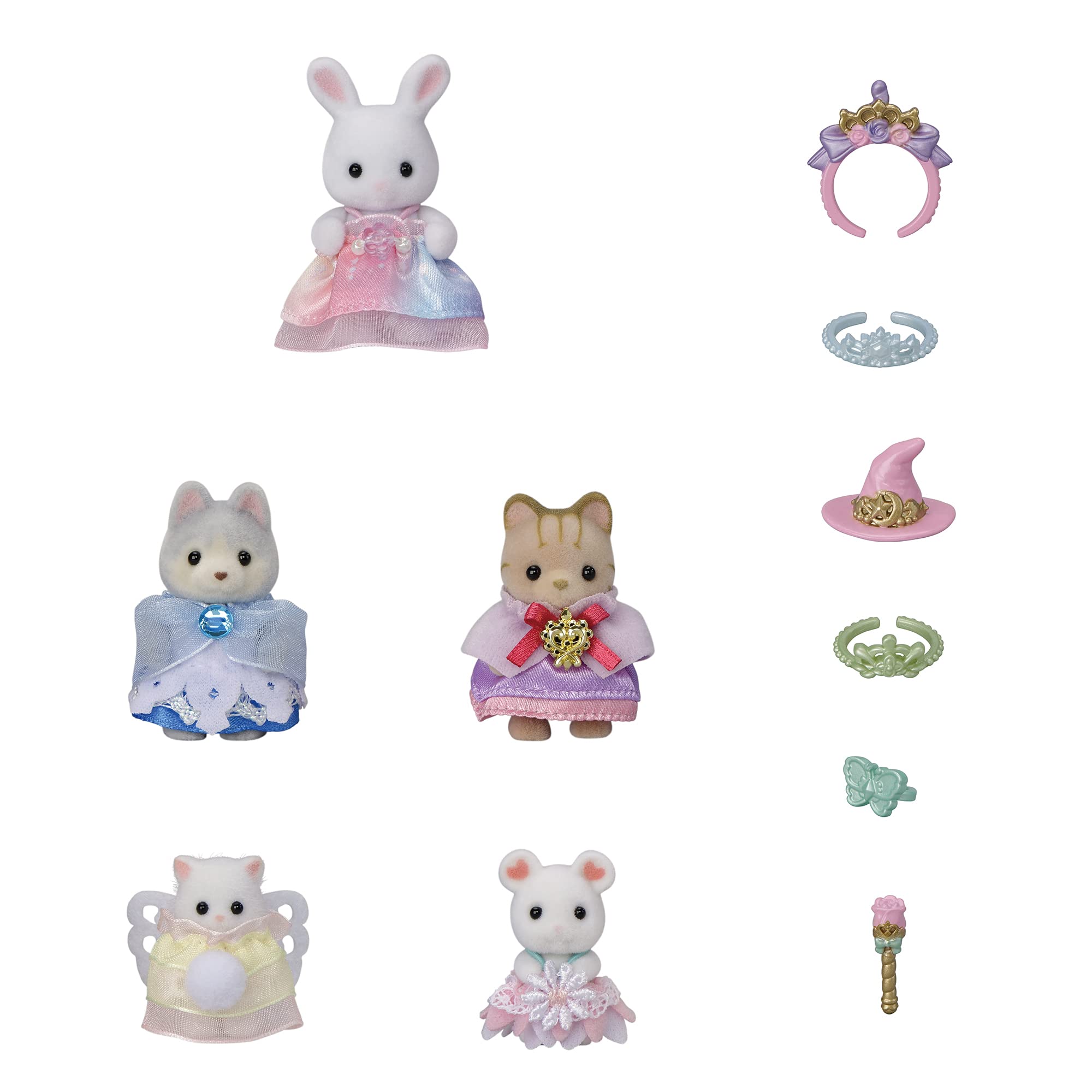 Epoch Sylvanian Families Dream Baby Princess Dollhouse Set St. Mark Certified Ages 3+- Japan Figure Store - #1 Bring To You The Best Japanese Goods