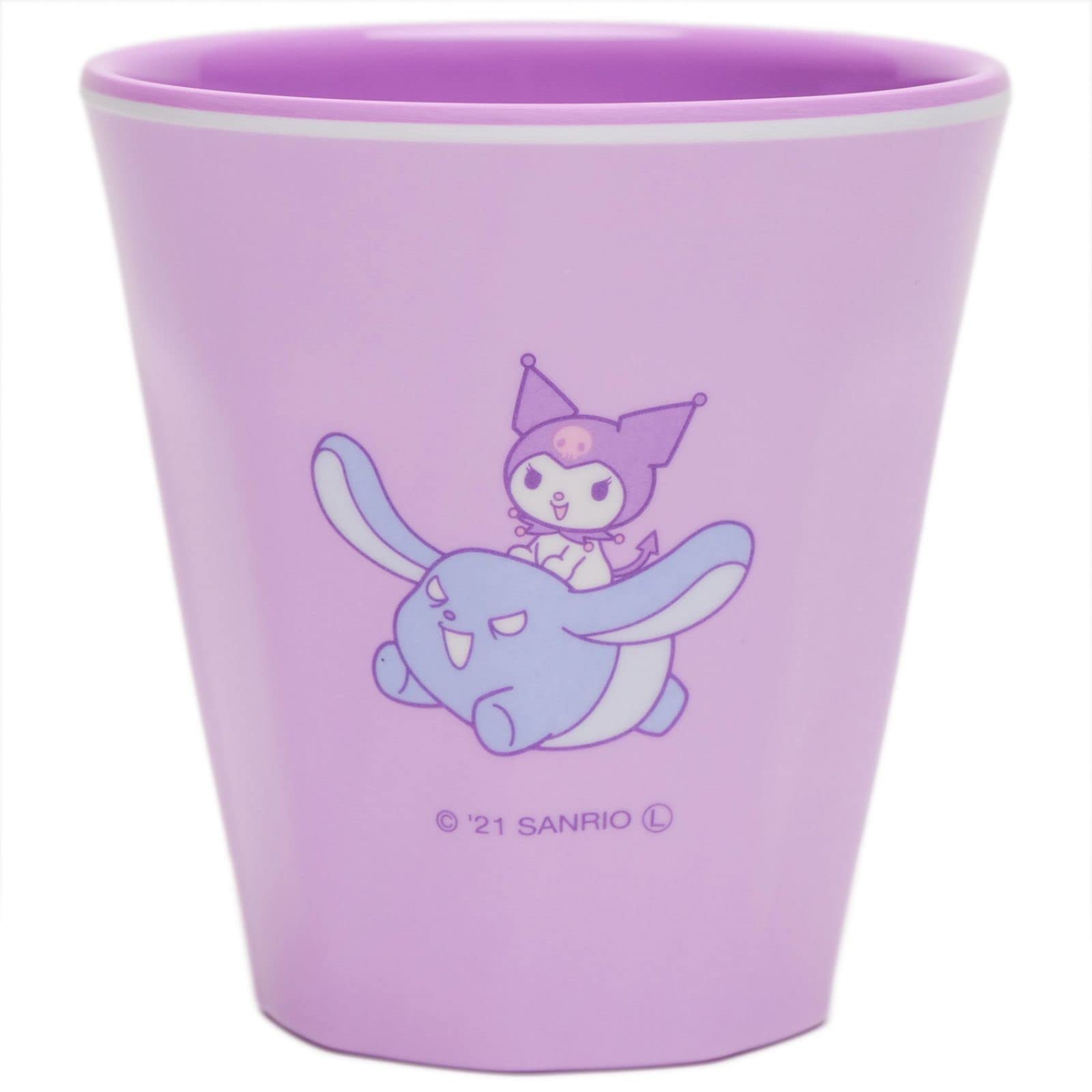 T'S FACTORY Sanrio Melamine Cup Simple Kuromi- Japan Figure Store - #1 Bring To You The Best Japanese Goods