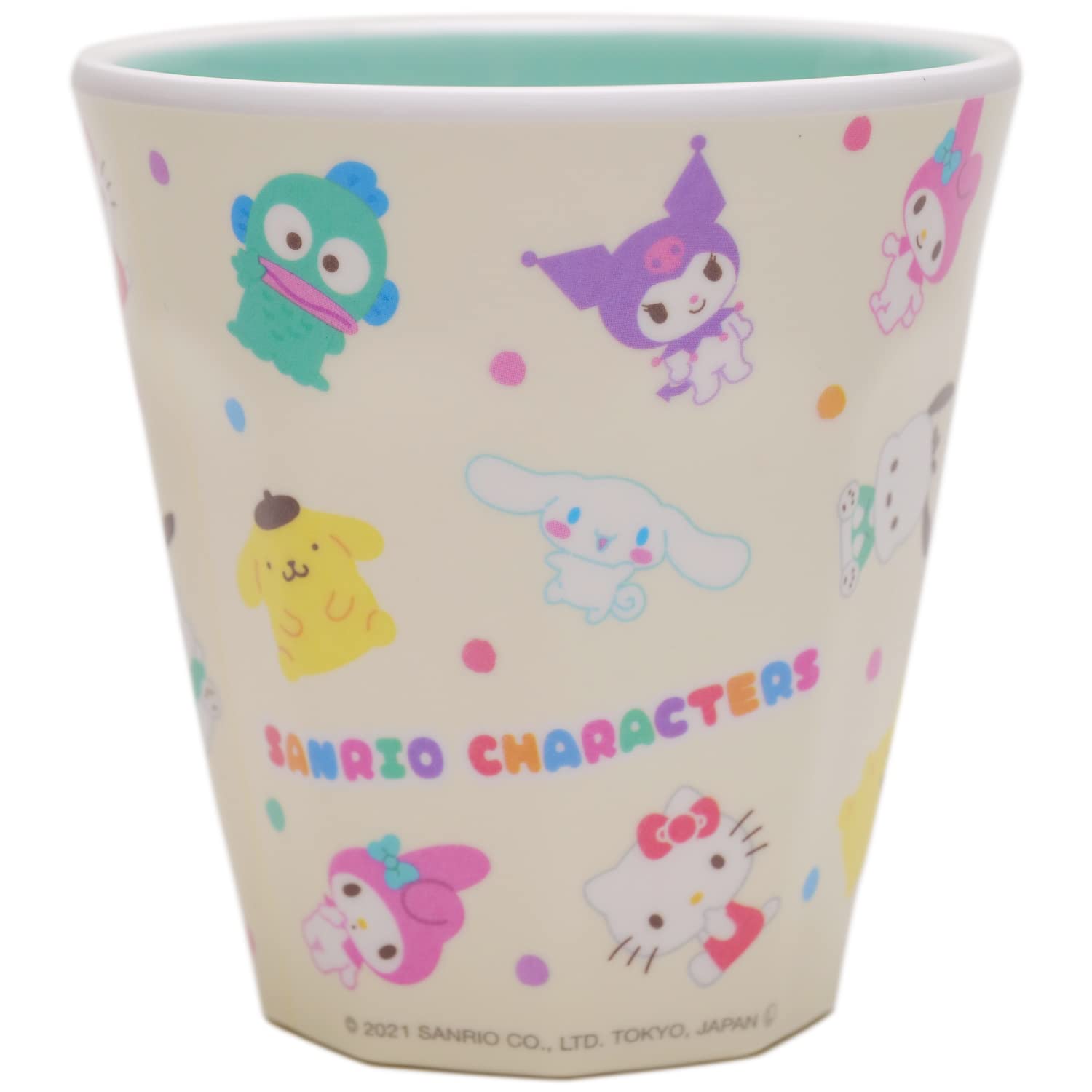 T'S FACTORY Sanrio W Melamine Cup Mix Sanrio Characters- Japan Figure Store - #1 Bring To You The Best Japanese Goods