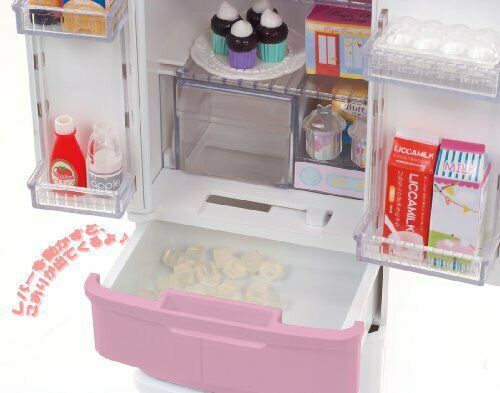 Takara Tomy Licca Doll Lf-01 Corocoro Refrigerator Ice 1105381- Japan Figure Store - #1 Bring To You The Best Japanese Goods