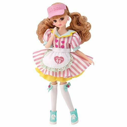 Takara Tomy Licca-chan Doll Happy Waitress Dress Lw-09 Doll Is Not Included- Japan Figure Store - #1 Bring To You The Best Japanese Goods