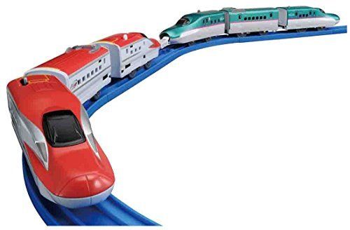 Takara Tomy Plarail E5 Series Shinkansen & E6 Series Shinkansen Linkage Set - Japan Figure