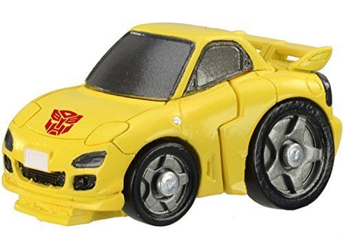 Takara Tomy Q Transformers Qt12 Mazda Rx-7 Fd3s Sunstreaker Figure- Japan Figure Store - #1 Bring To You The Best Japanese Goods
