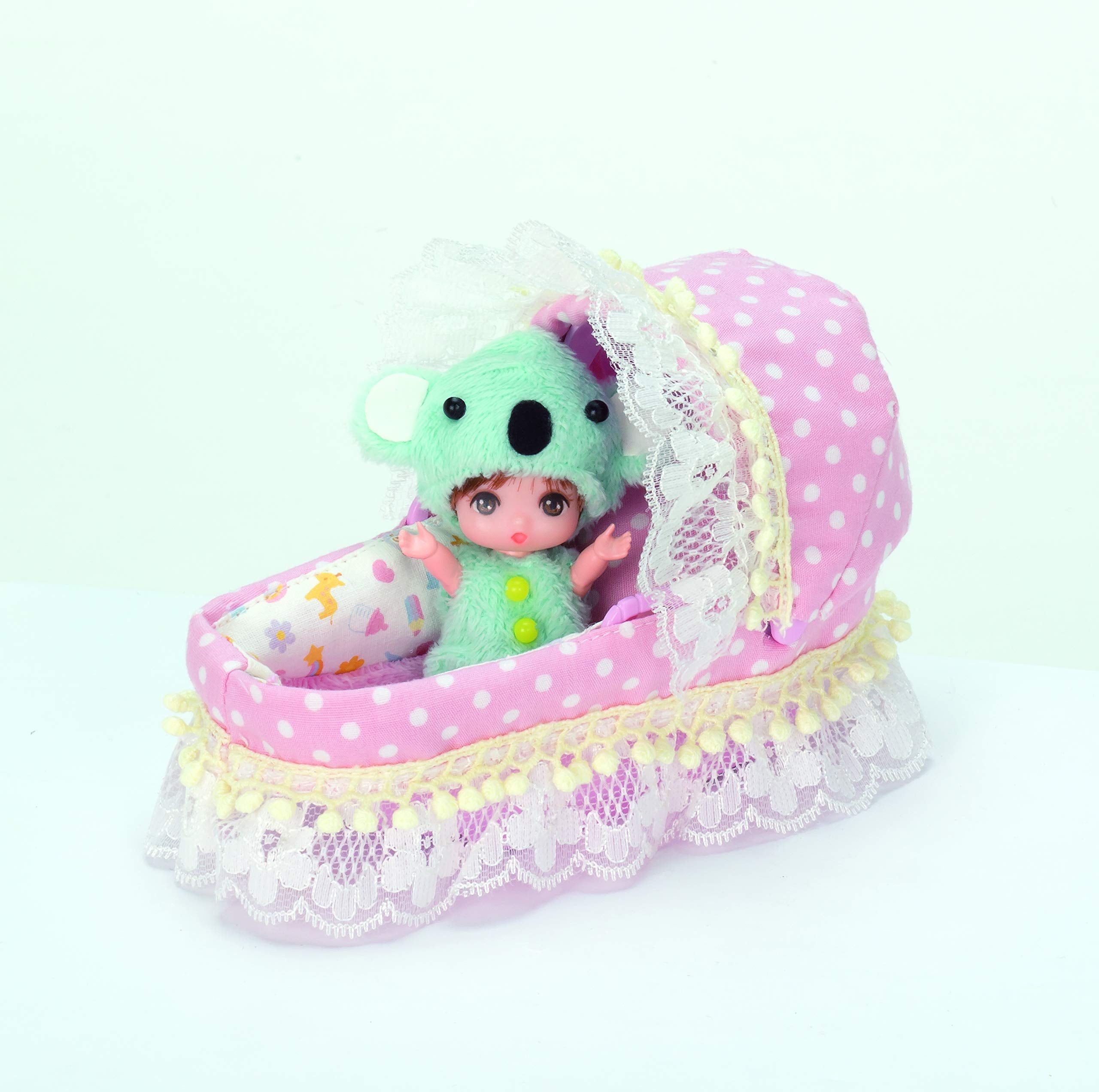 TAKARA TOMY Licca Doll Triplet Babies` Stroller- Japan Figure Store - #1 Bring To You The Best Japanese Goods