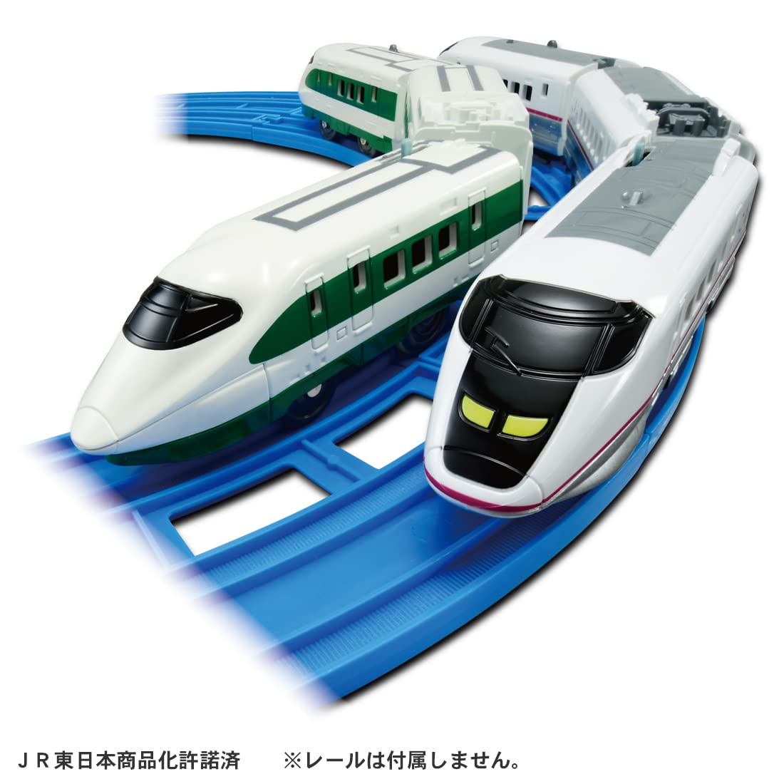 Takara Tomy Plarail 200 Series Color Shinkansen (E2 Series) E3 Series Shinkansen Komachi Double Set Train Train Toy Ages 3 And Up Toy Safety Standards Certified Plarail Takara Tomy- Japan Figure Store - #1 Bring To You The Best Japanese Goods