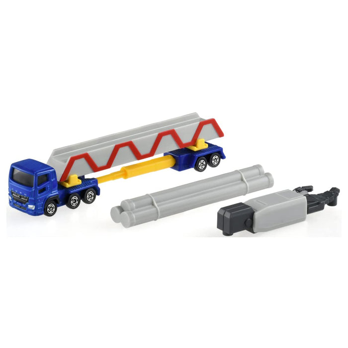 Takara Tomy Tomica No.140 Super Great Pole Trailer Mini Car Toy From Japan For Ages 3+- Japan Figure Store - #1 Bring To You The Best Japanese Goods