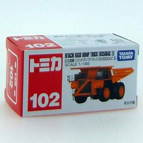 Takara Tomy Tomica No.102 Hitachi Rigid Dump Truck Eh3500ac Ii Box F/s- Japan Figure Store - #1 Bring To You The Best Japanese Goods
