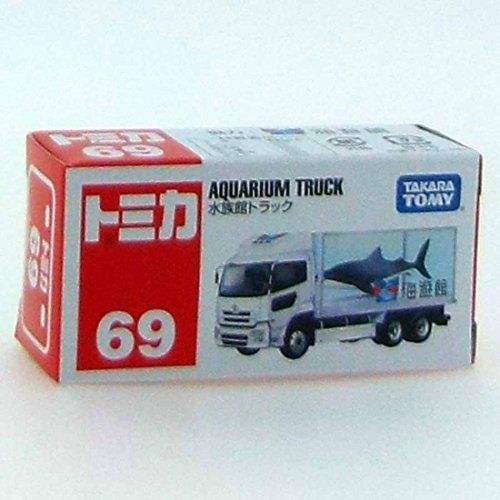 Takara Tomy Tomica No.69 Aquarium Truck Shark Box F/s- Japan Figure Store - #1 Bring To You The Best Japanese Goods