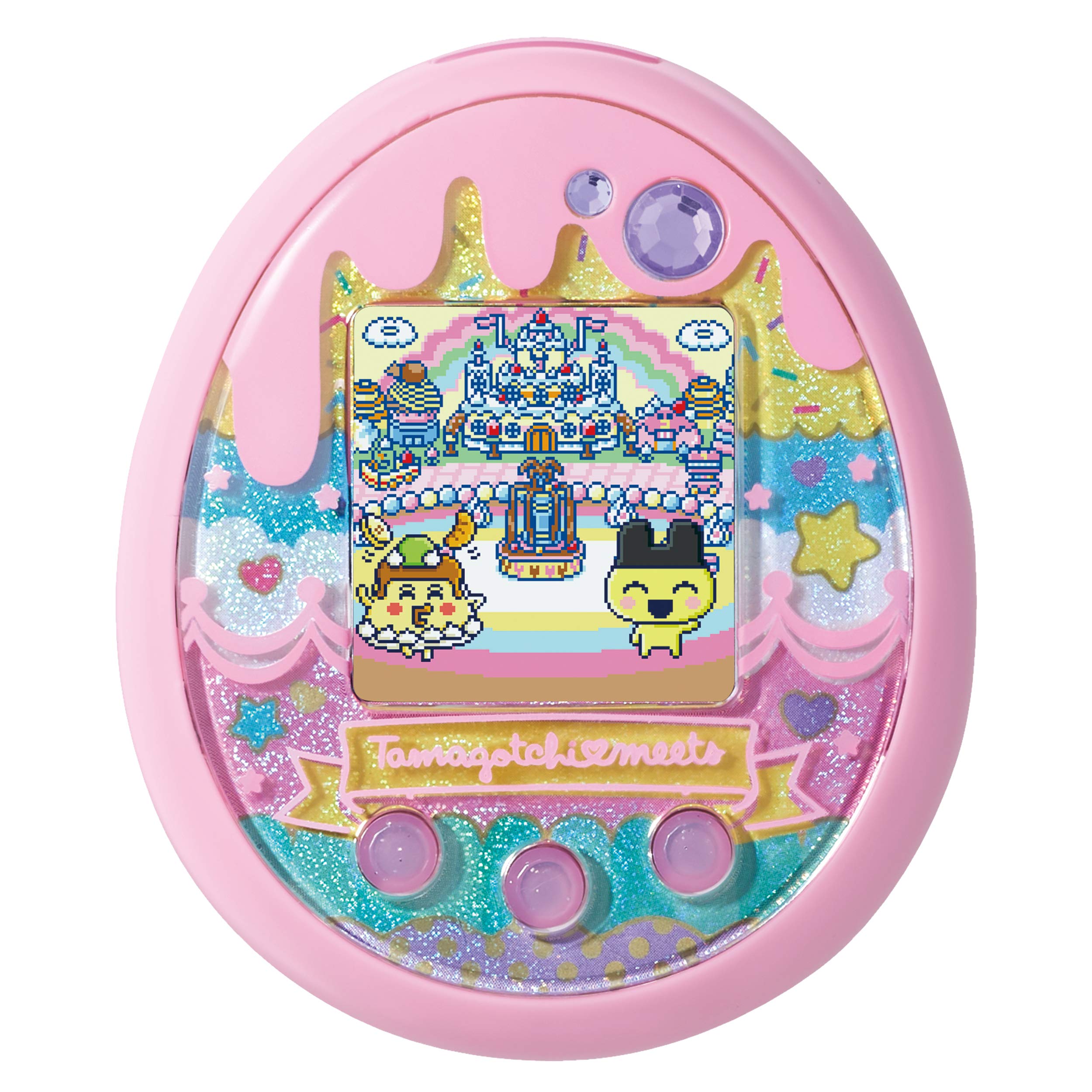 Bandai Tamagotchi Meets Sweets Meets Ver.Pink Japanese Electronic Toys Tamagotchi Toys- Japan Figure Store - #1 Bring To You The Best Japanese Goods