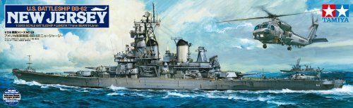 Tamiya 1/350 Uss Battleship Jersey Model Kit- Japan Figure Store - #1 Bring To You The Best Japanese Goods