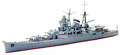Tamiya 1/700 Water Line Series No.344 Japanese Navy Light Cruiser Kumano Plastic - Japan Figure