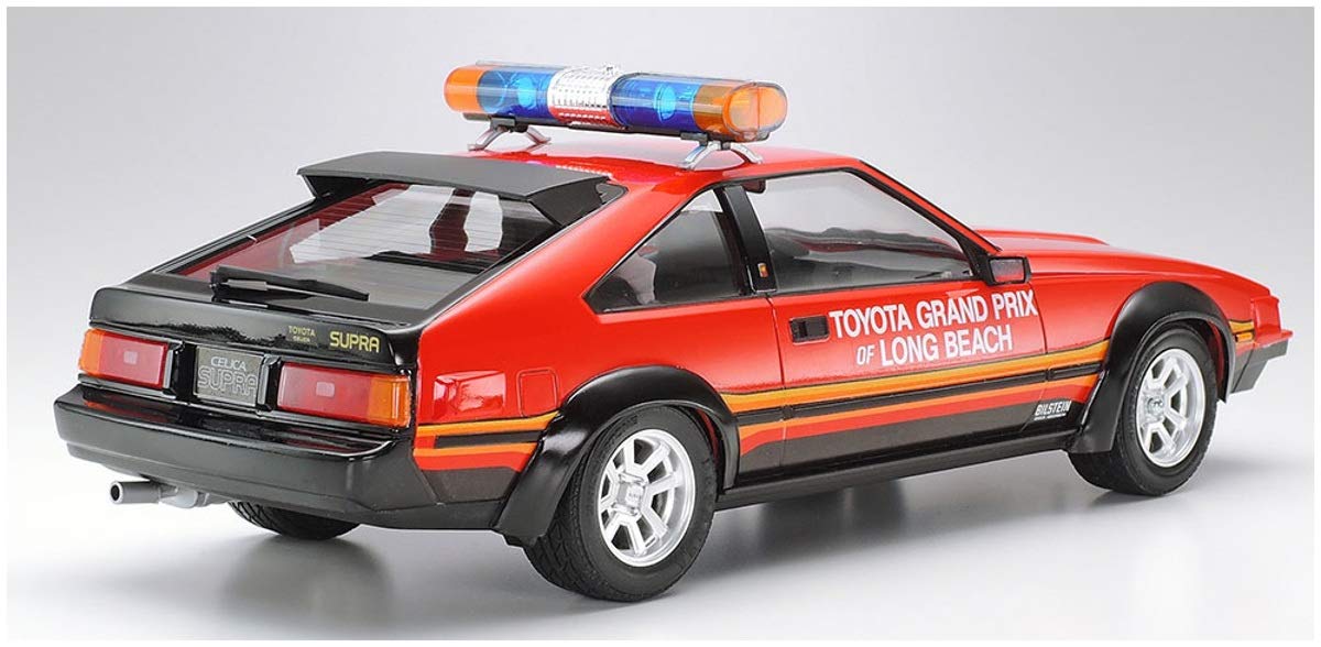 Tamiya 24033 Toyota Celica Supra Long Beach Gp Marshal Car 1/24 Scale Car Kit- Japan Figure Store - #1 Bring To You The Best Japanese Goods