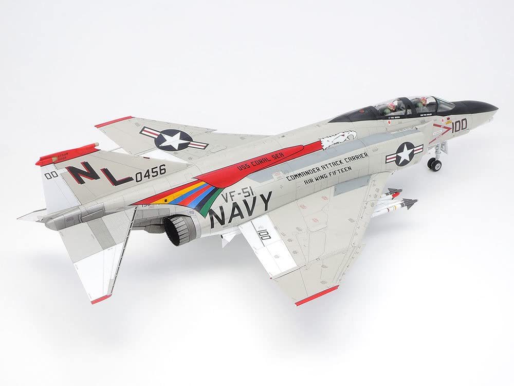 TAMIYA 1/48 Mcdonnell Douglas F-4B Phantom Ii Plastic Model- Japan Figure Store - #1 Bring To You The Best Japanese Goods