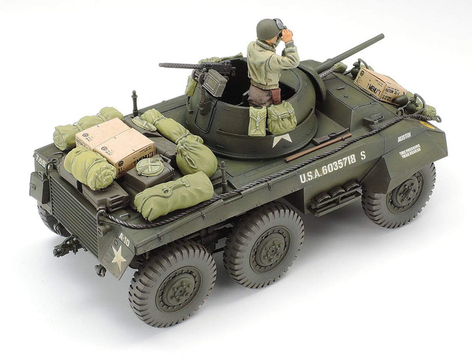 TAMIYA 25196 Us M8 Light Armored Car 'Greyhound' Combat Patrol Set 1/35 Scale Kit- Japan Figure Store - #1 Bring To You The Best Japanese Goods