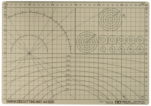 TAMIYA 74056 Craft Tools Cutting Mat A4 Size- Japan Figure Store - #1 Bring To You The Best Japanese Goods