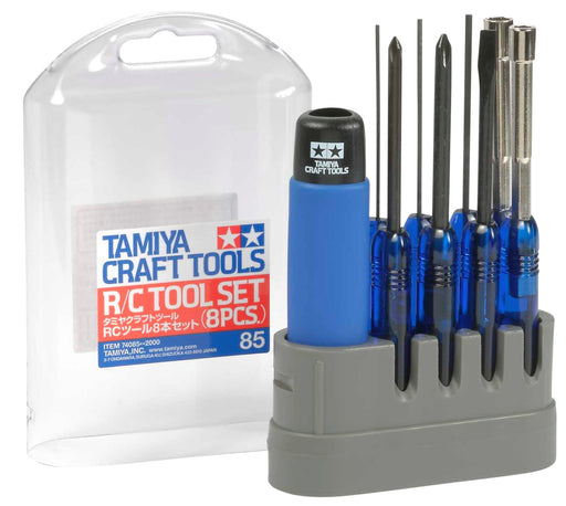 TAMIYA 74085 Craft Tools R/C Tool Set 8Pcs.- Japan Figure Store - #1 Bring To You The Best Japanese Goods